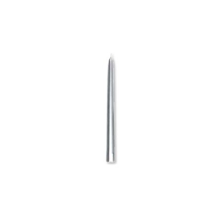 Chandelle, 260 x 22 mm, argent, durée 7 heures