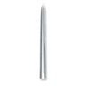 Chandelle, 260 x 22 mm, argent, durée 7 heures Chandelle, 260 x 22 mm, argent, durée 7 heures