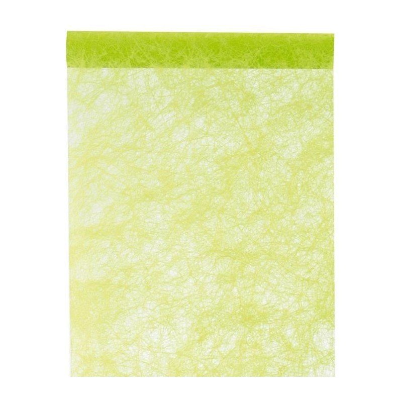 Tischläufer "Fanon",  Grün, 30 cm x 5 meter