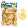 25 ballons métal ivoire 25 ballons métal ivoire