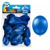 25 palloncini in metallo blu scuro. D. 30cm 25 palloncini in metallo blu scuro. D. 30cm