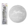 Ballon géant : Bapteme blanc