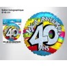 Palloncino ad elio 40 anni, ø 46 cm Palloncino ad elio 40 anni, ø 46 cm