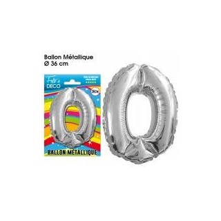 Palloncino metallico numero 0