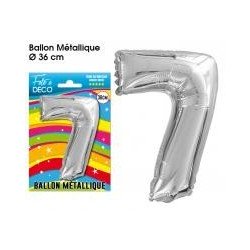Palloncino metallico numero 7