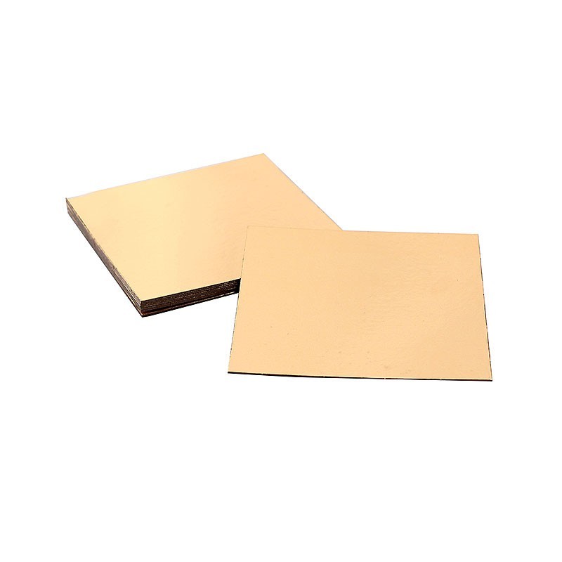 1 Sets en carton, or, 32 cm x 32 