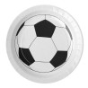 10 Assiettes motif foot noir 10 Assiettes motif foot noir