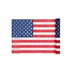 Tischläufer, USA Fahne, 30 cm x 5 meter