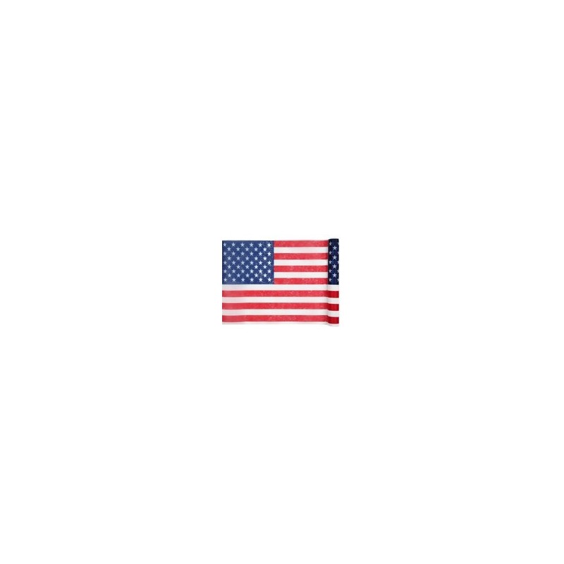 Tischläufer, USA Fahne, 30 cm x 5 meter