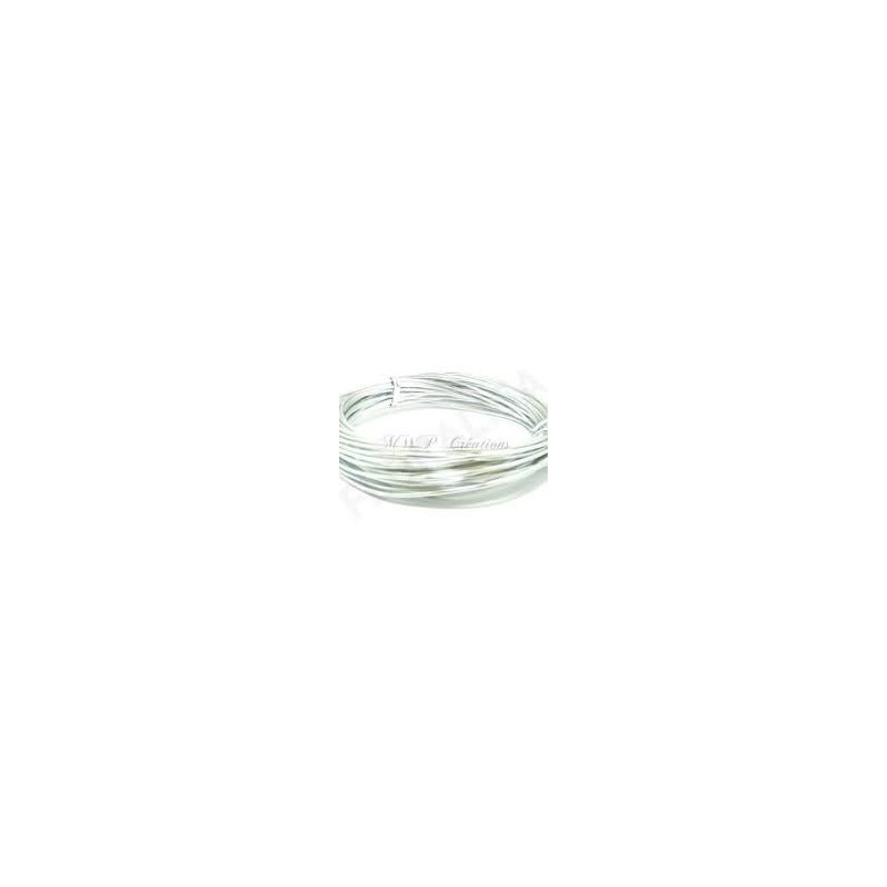 Fil aluminium souple argent dim. 1mm/10m Fil aluminium souple argent dim. 1mm/10m