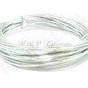 Fil aluminium souple argent dim. 1mm/10m