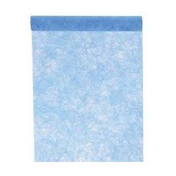 Tischläufer, "Fanon" türkis, 0.30 cm x  5 meter