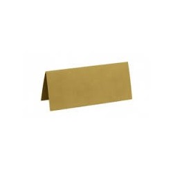 Marque place, carton, 3 x 7 cm, sachet de 10 pièces, or