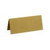 10 Rechteckiger Tischkartenhalter, 3 x 7 cm, gold 10 Rechteckiger Tischkartenhalter, 3 x 7 cm, gold