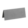 Marque place, carton, 3 x 7 cm, sachet de 10 pièces, gris Marque place, carton, 3 x 7 cm, sachet de 10 pièces, gris
