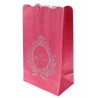 6 candelieri "Just married" fucsia, 26x15 cm 6 candelieri "Just married" fucsia, 26x15 cm