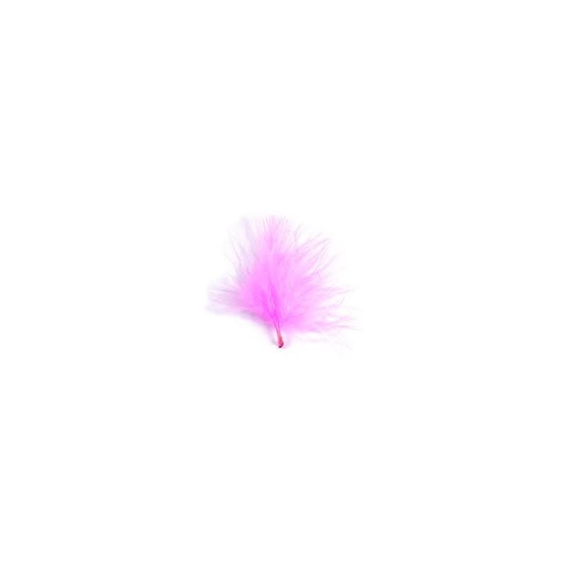 Sachet de 20 plumes, 7 cm, rose Sachet de 20 plumes, 7 cm, rose