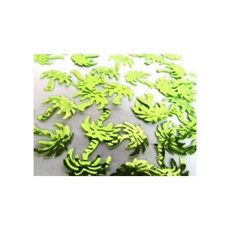 10 Gramm Tischdeko, Konfetti, Palmen, Minze