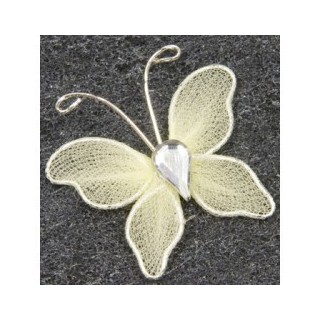 10 kleine Schmetterlinge, cream