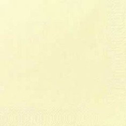 125 tovaglioli 3 strati 40x40 1/4 di crema