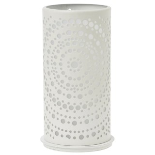 1 candelabro in metallo Billy, bianco