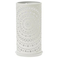 1 candelabro in metallo Billy, bianco