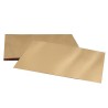 1  carton, or, rectangle, longueur 40 cm, largeur 30 cm 1  carton, or, rectangle, longueur 40 cm, largeur 30 cm