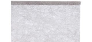 Chemin de table fanon gris