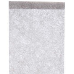 Chemin de table fanon gris