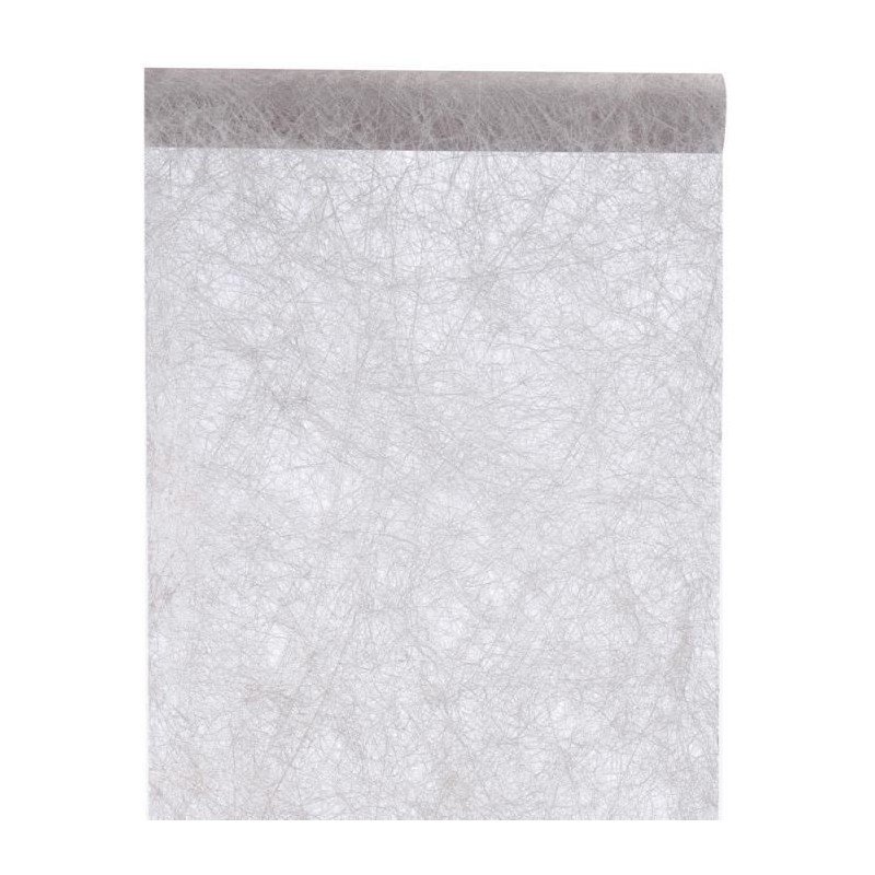 Chemin de table fanon gris