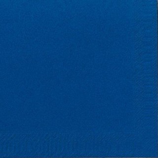 125 tovaglioli 3 strati 40x40 1/4 blu scuro