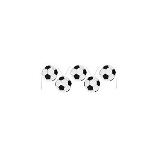 Banderole motifs ballons de football, 20 x 20 cm / 600 cm