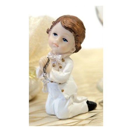 1 Communiante agenouillée, 6 x 6 x 9,5 cm