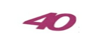 Adesivi glitter, 40 anni, fucsia