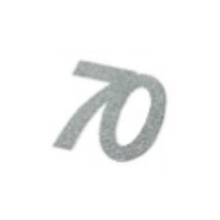 Chiffres autocollant paillettes, 30 ans, turquoise