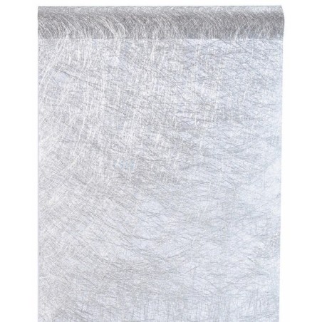 Runner fanon, argento, 30 cm x 5 mètres