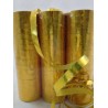 Lot de 3 serpentins  4 m, or Lot de 3 serpentins  4 m, or