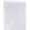 Chemin de table fanon, blanc, 30 cm x  5 mètres