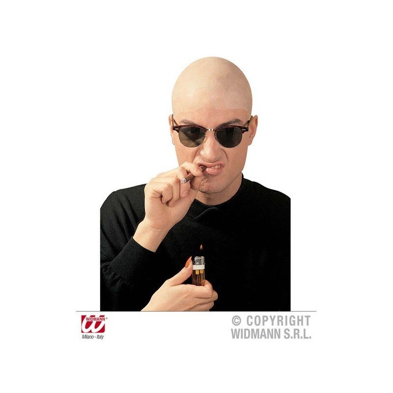 Calotte de chauve, clair