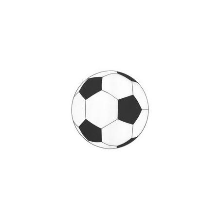 Set de table rond foot noir, sachet de 6 pces