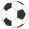 6 Fussball Rundes Tischset, ø 34 cm 6 Fussball Rundes Tischset, ø 34 cm