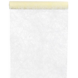 Tischläufer "Fanon", cream, 30 cm x 5 meter 