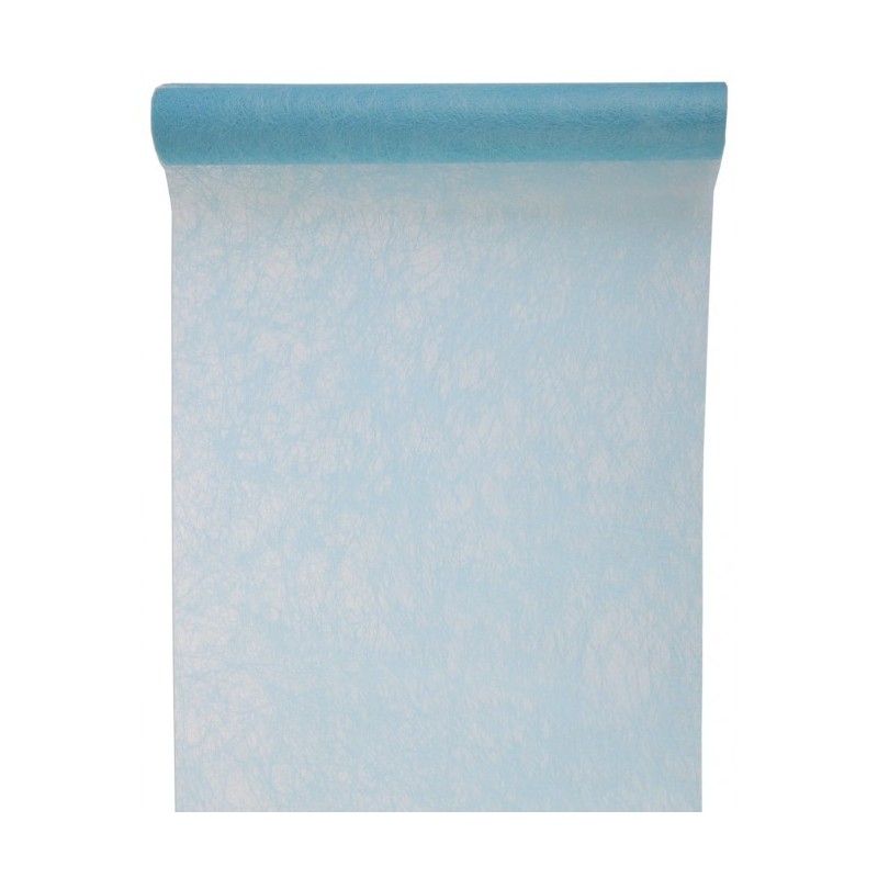 Runner da tavolo Fanon, cielo, 30 cm x 5 metri