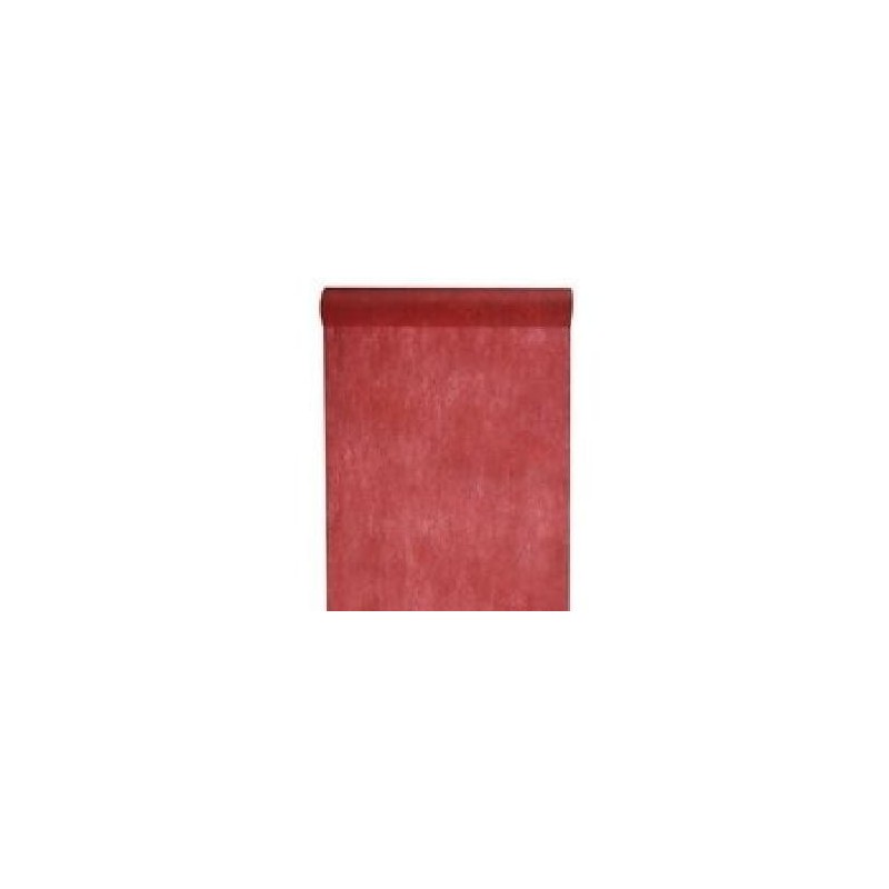 Tischläufer "Vlies", 0.30 x 10 m, bordeaux Tischläufer "Vlies", 0.30 x 10 m, bordeaux