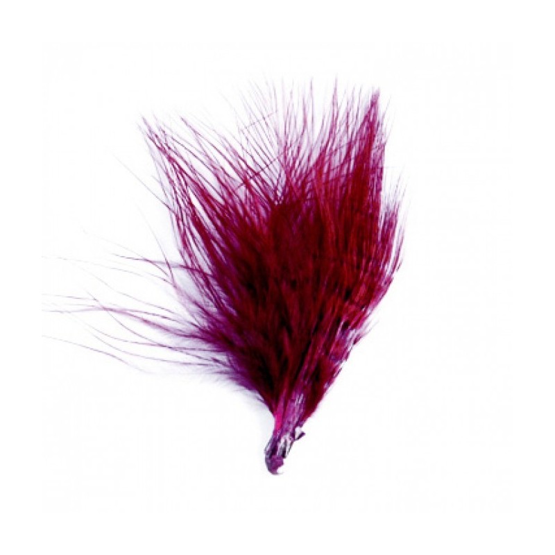 Sachet de 20 plumes bordeaux Sachet de 20 plumes bordeaux