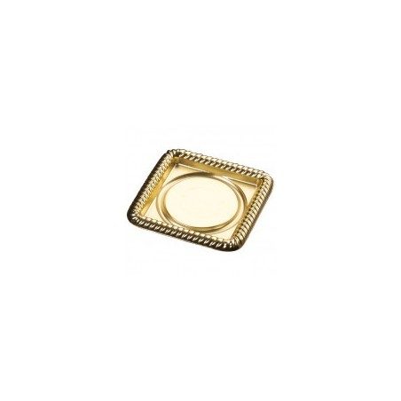 50 petits plateaux carrés, 8.5 x 8.5 cm