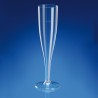 Bicchiere da champagne monoblocco, 1 dl, plastica PS Bicchiere da champagne monoblocco, 1 dl, plastica PS