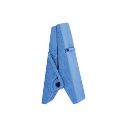 12 pinze a piramide, turchese, 3,5 x 1,2 cm