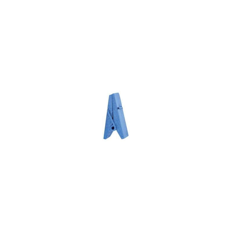 12 Pinces pyramide, turquoise, 3.5 x 1.2 cm 12 Pinces pyramide, turquoise, 3.5 x 1.2 cm