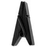 12 Pinces pyramide, noir, 3.5 x 1.2 cm 12 Pinces pyramide, noir, 3.5 x 1.2 cm